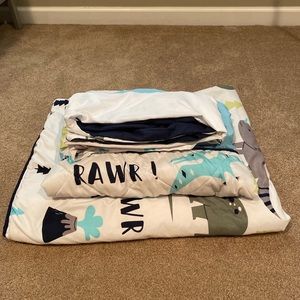 Dinosaur Crib Bedding